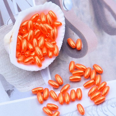 Uus 4x8mm 300 tk/partii riisi kuju mitmevärvilised imitatsioonid pärlid helmed käsitöö kaunistus DIY käevõrud kaelakeed ehete tegemine