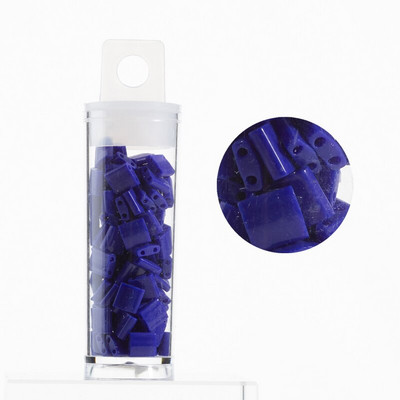 Korálky Taidian Miyuki Tila 5x5x1,9 mm, pevné nepriehľadné sklenené perly na výrobu korálkových náramkov, univerzálne, 10 g/tuba