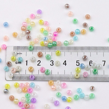 6/0 MGB Γυάλινες Χάντρες Ιαπωνίας 4mm Ομοιόμορφη απομίμηση Jade Glass Seedbeads For DIY Handmade Craft Charm Jewelry Making Sewing Material