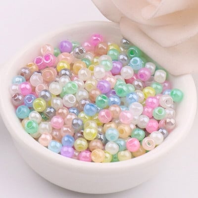 6/0 MGB sklenené korálky Japonsko 4mm jednotná imitácia nefritového skleneného semena pre DIY ručné remeselné remeslá výroba šperkov šijací materiál