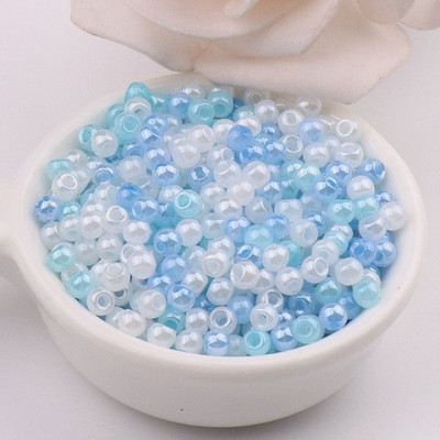 6/0 MGB sklenené korálky Japonsko 4mm jednotná imitácia nefritového skleneného semena pre DIY ručné remeselné remeslá výroba šperkov šijací materiál