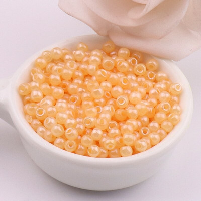6/0 MGB sklenené korálky Japonsko 4mm jednotná imitácia nefritového skleneného semena pre DIY ručné remeselné remeslá výroba šperkov šijací materiál