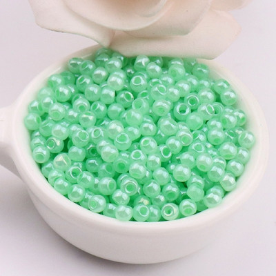 6/0 MGB sklenené korálky Japonsko 4mm jednotná imitácia nefritového skleneného semena pre DIY ručné remeselné remeslá výroba šperkov šijací materiál