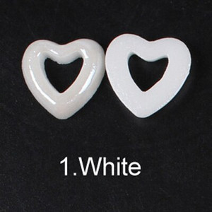 Südamekujulised strassikivist keraamilised küünehelmed 9 värvi segavärvi 12 mm DIY käsitöö lame kivi küünte kunsti jaoks tasuta kohaletoimetamine