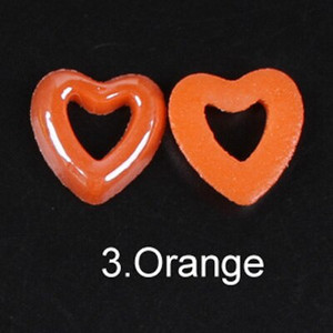 Südamekujulised strassikivist keraamilised küünehelmed 9 värvi segavärvi 12 mm DIY käsitöö lame kivi küünte kunsti jaoks tasuta kohaletoimetamine