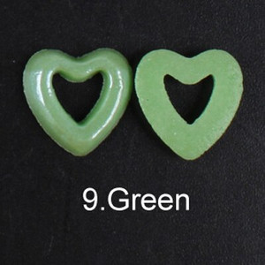 Südamekujulised strassikivist keraamilised küünehelmed 9 värvi segavärvi 12 mm DIY käsitöö lame kivi küünte kunsti jaoks tasuta kohaletoimetamine