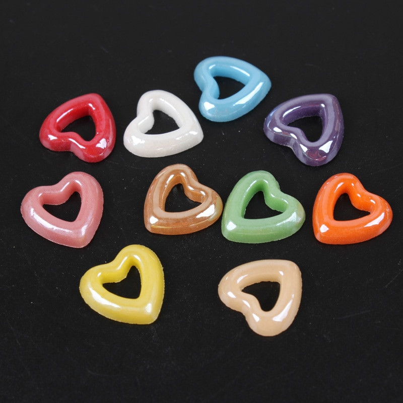 Südamekujulised strassikivist keraamilised küünehelmed 9 värvi segavärvi 12 mm DIY käsitöö lame kivi küünte kunsti jaoks tasuta kohaletoimetamine