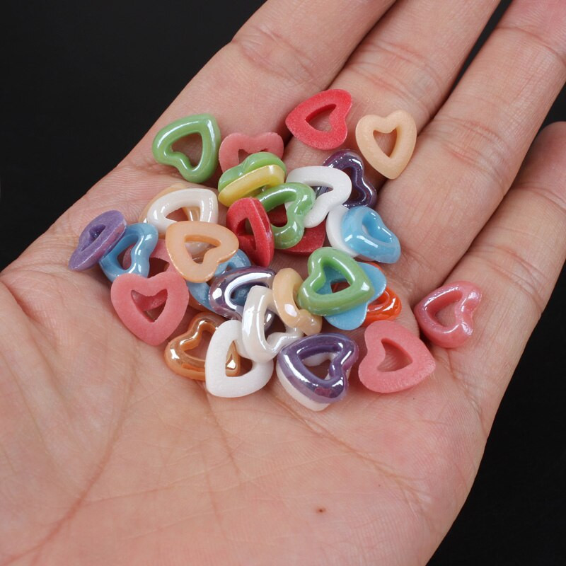 Südamekujulised strassikivist keraamilised küünehelmed 9 värvi segavärvi 12 mm DIY käsitöö lame kivi küünte kunsti jaoks tasuta kohaletoimetamine