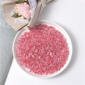 300Gb 2x6mm Taisnas Bugles Brīvi stikla sēklu starplikas caurule Leptospira krelles rotaslietu izgatavošanai DIY apģērbu šūšanas piederumi