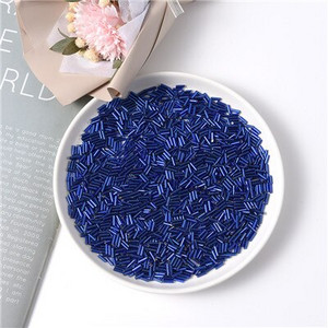 300Gb 2x6mm Taisnas Bugles Brīvi stikla sēklu starplikas caurule Leptospira krelles rotaslietu izgatavošanai DIY apģērbu šūšanas piederumi