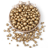 Nouă sosire 3/4/5/6/7/8/10/12mm ABS imitație de perle de culoare auriu margele rotunde spațiale libere pentru bricolaj accesorii și bijuterii