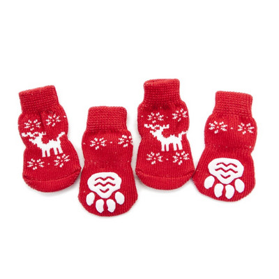 Soojad, armsad koerajalatsid Pehmed kutsikate kudumid Sokid Armsad multifilmid Libisemisvastased sokid väikestele koertele Tooted S/M/L Kutsikate sokid