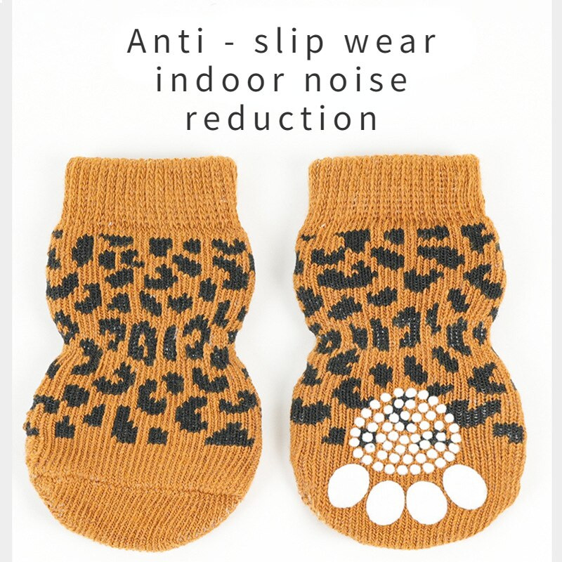 Soojad, armsad koerajalatsid Pehmed kutsikate kudumid Sokid Armsad multifilmid Libisemisvastased sokid väikestele koertele Tooted S/M/L Kutsikate sokid