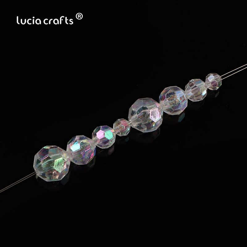 5/6/8/10/12mm 27-370 buc. Cristale austriece, rotunde, fațetate, placare cu margele în vrac, bilă de sticlă AB, colier de bijuterii DIY D1406