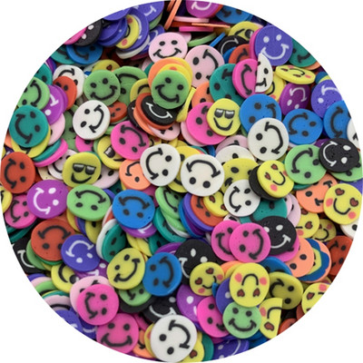 500 buc/lot, 3mm-6mm, culori amestecate, felii de argilă, în formă de fructe, margele de argilă polimerică pentru realizarea de bijuterii DIY, realizate manual, jucării pentru slime.