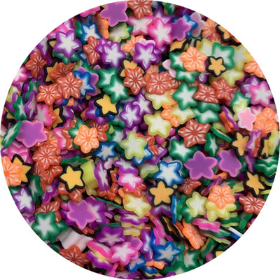 500 buc/lot, 3mm-6mm, culori amestecate, felii de argilă, în formă de fructe, margele de argilă polimerică pentru realizarea de bijuterii DIY, realizate manual, jucării pentru slime.