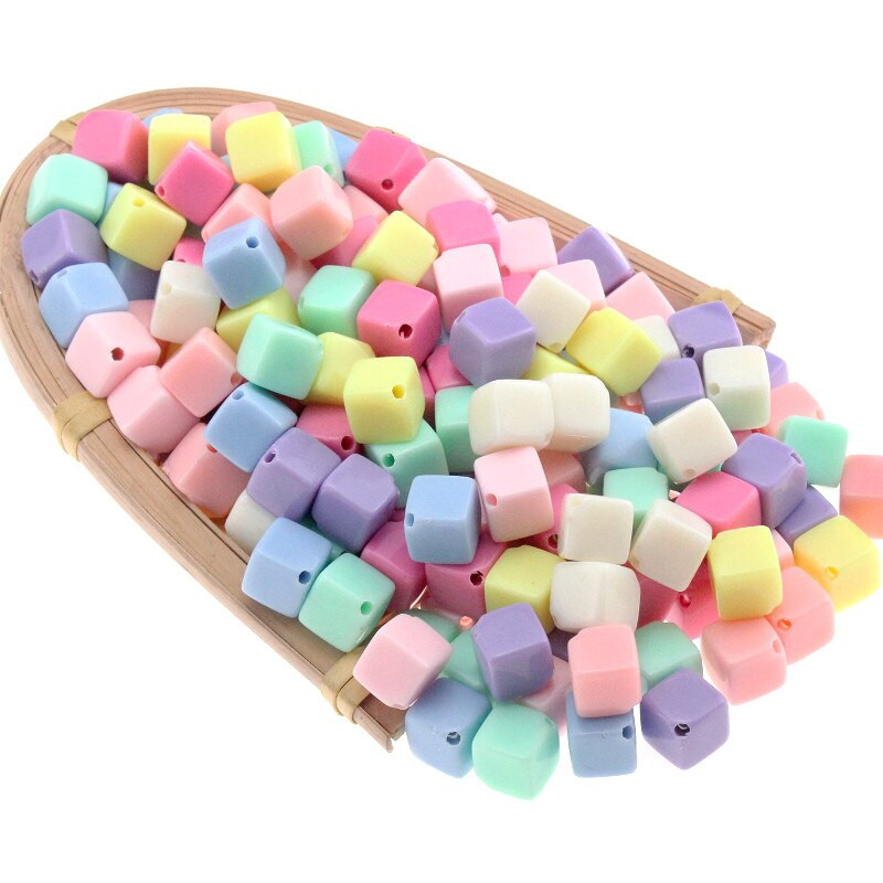 25 buc. margele acrilice de culoare bomboană, bile libere de 10 mm, margele distanțiere pentru îmbrăcăminte, decorați bricolaj, colier, brățară, accesorii lucrate manual