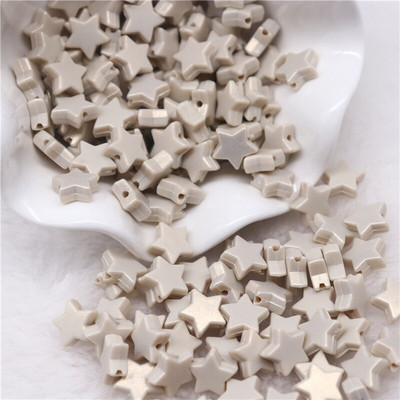 10 mm akriliniai tarpiniai karoliukai penkiakampė žvaigždė Macaron Color Symphony palaidi karoliukai papuošalams gaminti „pasidaryk pats“ rankų darbo priedai