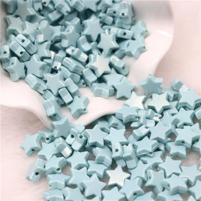 10 mm akriliniai tarpiniai karoliukai penkiakampė žvaigždė Macaron Color Symphony palaidi karoliukai papuošalams gaminti „pasidaryk pats“ rankų darbo priedai