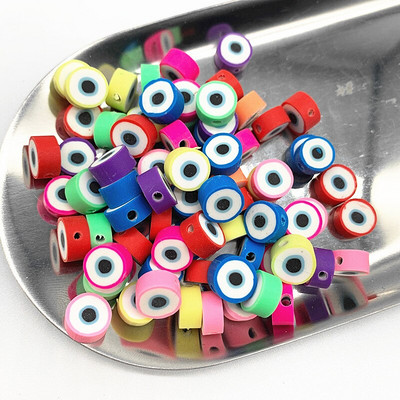 UUS 30 tk/partii 10 mm puuviljad/lilled helmed polümeersavist vahehoidik lahtised helmed ehete valmistamiseks DIY käsitsi valmistatud käevõru tarvikud