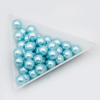 6/8/10//12MM margele acrilice distanțiere Perle ABS Jumătăți găuri Mărgele rotunde libere pentru fabricarea de bijuterii DIY articole de îmbrăcăminte Perle margele