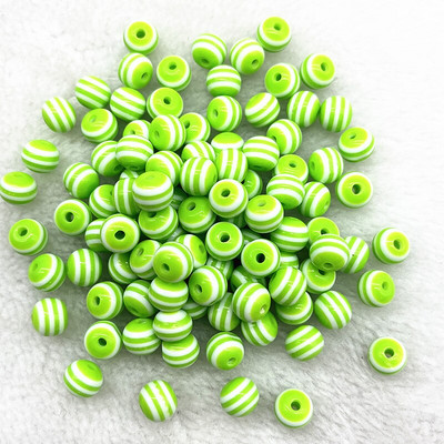 Нови 6 mm--12 mm кръгли мъниста от твърда смола Ивица дистанционни мъниста за изработка на бижута Направи си сам ръчно изработени аксесоари за дрехи