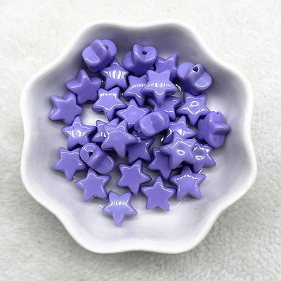30-120 bucăți, 12 mm, culoare bomboană, stea cu cinci colțuri, margele acrilice distanțiere libere pentru realizarea de bijuterii, accesorii de îmbrăcăminte lucrate manual.