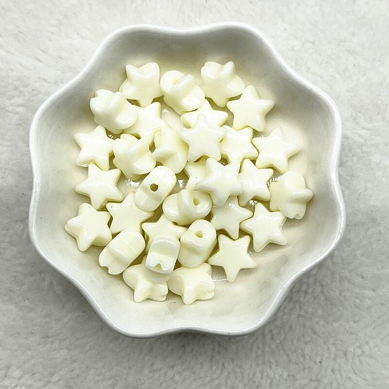 30-120 bucăți, 12 mm, culoare bomboană, stea cu cinci colțuri, margele acrilice distanțiere libere pentru realizarea de bijuterii, accesorii de îmbrăcăminte lucrate manual.