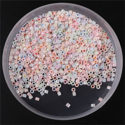 350tk/5g/pakk 2mm AB ühevärvilised riisihelmed DIY käsitsi valmistatud rõivahelmed lahtised ümmargused helmed rõivad tikandid tutitarvikud