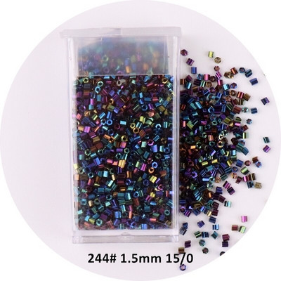 1 karp mustad seemnehelmed 1,5 mm 2 mm 3 mm 4 mm tšehhi klaasist seemnehelmed DIY käsitsi valmistatud käevõru kaelakee helmestega materjalist tarvikud