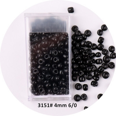 1 karp mustad seemnehelmed 1,5 mm 2 mm 3 mm 4 mm tšehhi klaasist seemnehelmed DIY käsitsi valmistatud käevõru kaelakee helmestega materjalist tarvikud