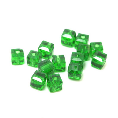 20 τμχ Υψηλής ποιότητας Τετράγωνες κορυφαίες χάντρες Αυστριακές κρυστάλλινες διαφανείς χάντρες Τετράγωνη μπάλα 6x6mm Βραχιόλι προμήθειας Κοσμήματα Diy