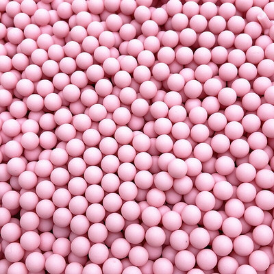 NOVÉ 50-200 ks 8 mm okrúhle viacfarebné akrylové matné korálky bez dierky voľné korálky na DIY dekorácie do albumu, remeslá, výroba