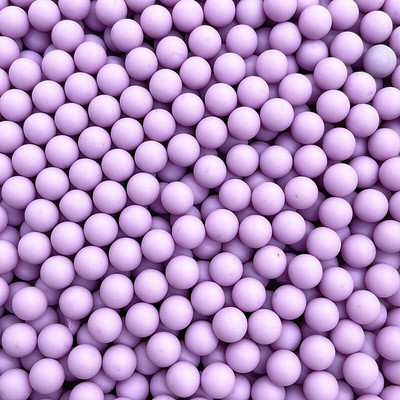 NOVÉ 50-200 ks 8 mm okrúhle viacfarebné akrylové matné korálky bez dierky voľné korálky na DIY dekorácie do albumu, remeslá, výroba