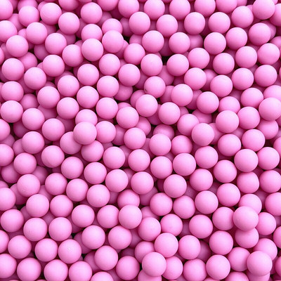 NOVÉ 50-200 ks 8 mm okrúhle viacfarebné akrylové matné korálky bez dierky voľné korálky na DIY dekorácie do albumu, remeslá, výroba