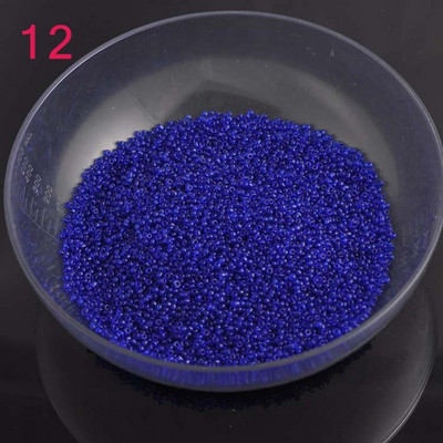 16g 1000ks 2mm priehľadné okrúhle korálky na odev, voľné dištančné korálky, sklenené korálky Cezch, ručne vyrobené šperky, korálky TM2M