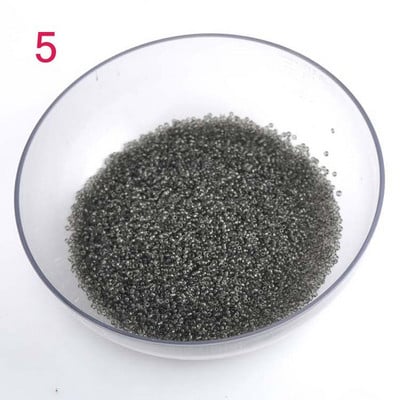 16g 1000ks 2mm priehľadné okrúhle korálky na odev, voľné dištančné korálky, sklenené korálky Cezch, ručne vyrobené šperky, korálky TM2M