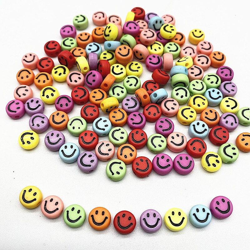 500 ks 7x4mm všetky druhy zmiešaných písmen akrylových korálok voľné dištančné korálky na výrobu šperkov DIY odevné doplnky