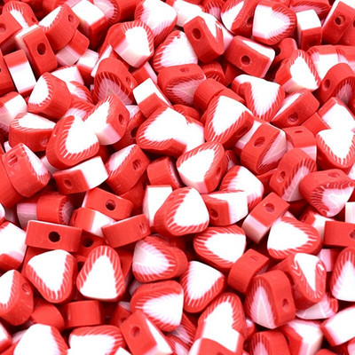 30 ks/sada 10 mm ovocné korálky z polymérovej hliny, korálky z rôznych farieb, dištančné korálky z polymérovej hliny na výrobu šperkov, náramok, náhrdelník.