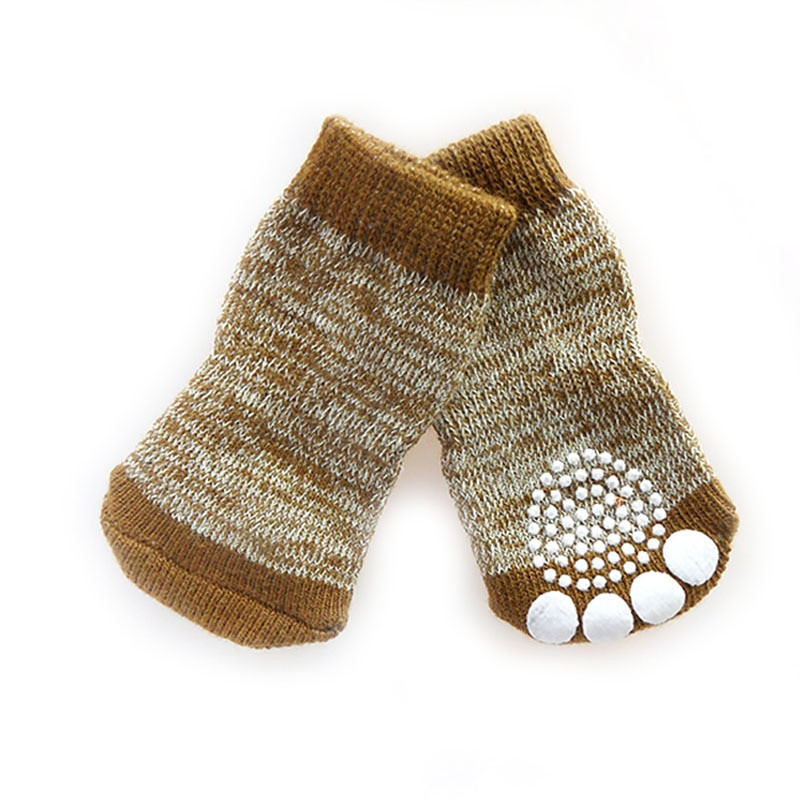 Dog Shose Jesen Zima Jarke boje Vanjske vodootporne čarape za pse Protuklizne čizme za pse 4 kom/lot