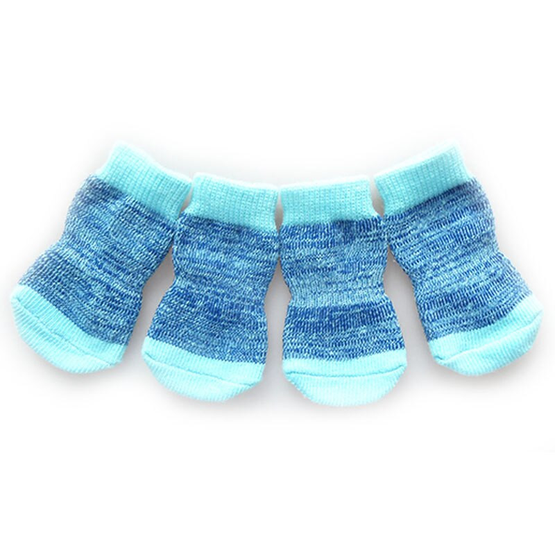 Dog Shose Jesen Zima Jarke boje Vanjske vodootporne čarape za pse Protuklizne čizme za pse 4 kom/lot
