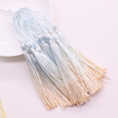 Nauji gradiento 13 cm kutai amatams Poliesterio šilko kutai Fringe Amatai Papuošalai Pasidaryk pats siuvimas Drabužiai Pakabukas Dekoras Žymė