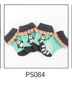 Roztomilé nové ponožky pre domáce zvieratá, farebné ponožky pre psov, ochranné ponožky pre domáce zvieratá, návleky na topánky pre malých psov, oblečenie pre mačky, protišmykové, proti poškriabaniu, ponožky pre šteniatka a mopsíkov