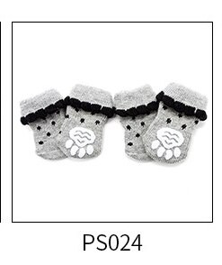 Roztomilé nové ponožky pre domáce zvieratá, farebné ponožky pre psov, ochranné ponožky pre domáce zvieratá, návleky na topánky pre malých psov, oblečenie pre mačky, protišmykové, proti poškriabaniu, ponožky pre šteniatka a mopsíkov