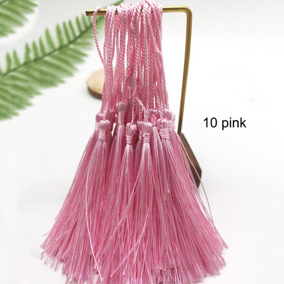 32Pcs Bookmark Tassels Resice Kist Svilenkasto ručno izrađene mekane mini rese s omčama za DIY rukotvorine Dodaci za izradu nakita