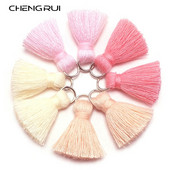 CHENGRUI L46,2cm,tutt,puuvillased tutid,minitutid,ehete aksessuaarid, isetegemise tarvikud,kõrvarõngamaterjalid,10tk/kott