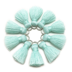 CHENGRUI L46,2cm,tutt,puuvillased tutid,minitutid,ehete aksessuaarid, isetegemise tarvikud,kõrvarõngamaterjalid,10tk/kott