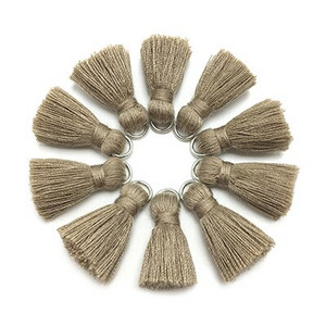 CHENGRUI L46,2cm,tutt,puuvillased tutid,minitutid,ehete aksessuaarid, isetegemise tarvikud,kõrvarõngamaterjalid,10tk/kott