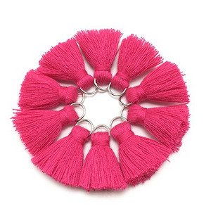 CHENGRUI L46,2cm,tutt,puuvillased tutid,minitutid,ehete aksessuaarid, isetegemise tarvikud,kõrvarõngamaterjalid,10tk/kott