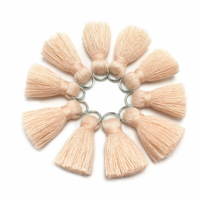 CHENGRUI L46,2cm,tutt,puuvillased tutid,minitutid,ehete aksessuaarid, isetegemise tarvikud,kõrvarõngamaterjalid,10tk/kott